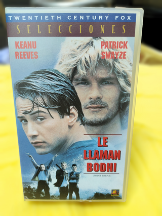 Lote 4 VHS: Bodhi, Seven, RoboCop, Cadena Perpetua