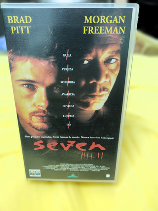Lote 4 VHS: Bodhi, Seven, RoboCop, Cadena Perpetua