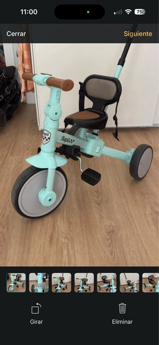 Triciclo evolutivo Interbaby 5 en 1