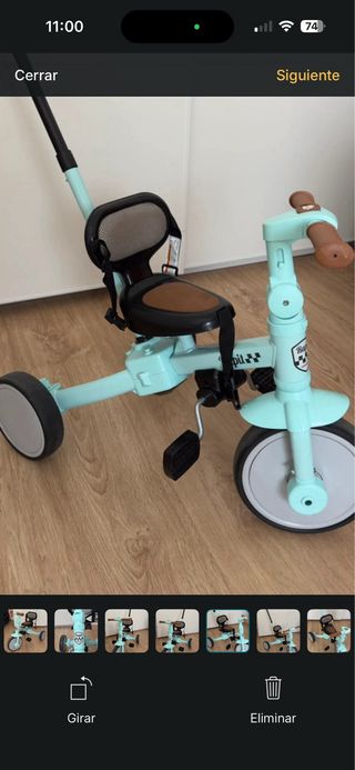 Triciclo evolutivo Interbaby 5 en 1