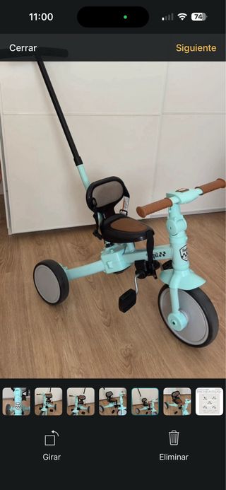 Triciclo evolutivo Interbaby 5 en 1
