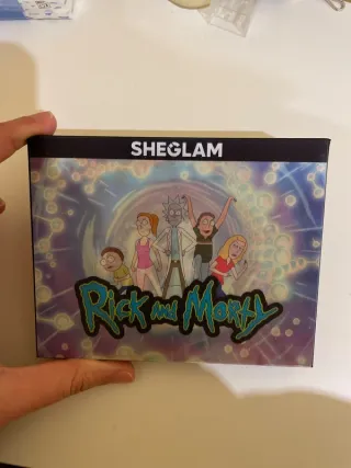 Paleta de sombras Rick & Morty Sheglam