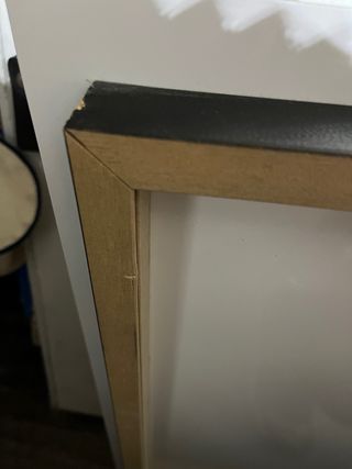 Cuadro Playa Palmera Hamaca Plástico