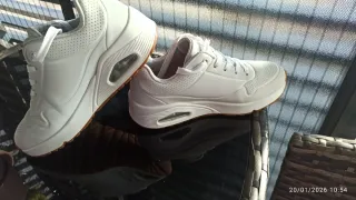 Zapatillas Skechers Niña Talla 35 Blancas