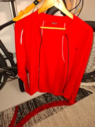 Chaqueta Ciclismo Roja xxl