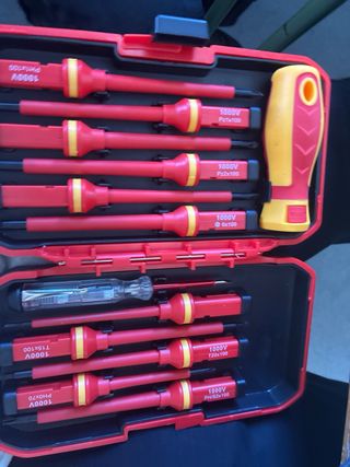 Caja Destornilladores Aislados 1000V