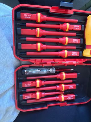 Caja Destornilladores Aislados 1000V