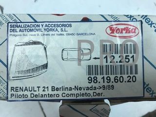 Piloto intermitente renault 21 nevada derecho