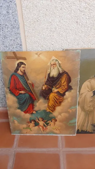 Laminas religiosas antiguas