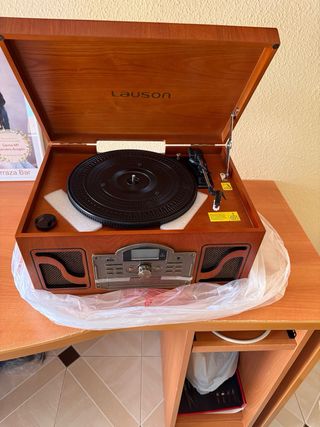 Estrena Tocadiscos Lauson Clásico con Bluetooth