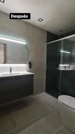 Reforma de baño pide presupuesto