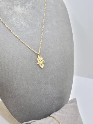 Conjunto Mano de Fátima Acero Quirúrgico