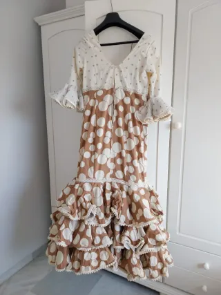Traje de flamenca de modista - Talla 42