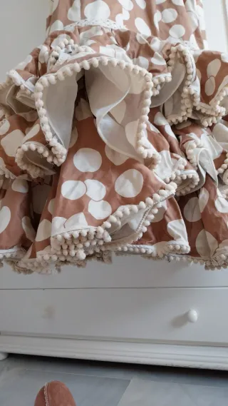 Traje de flamenca de modista - Talla 42