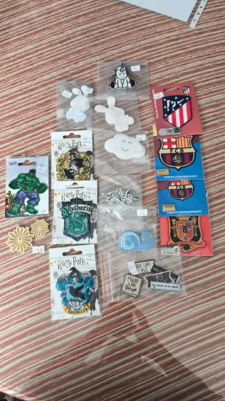 Parches termoadhesivos variados