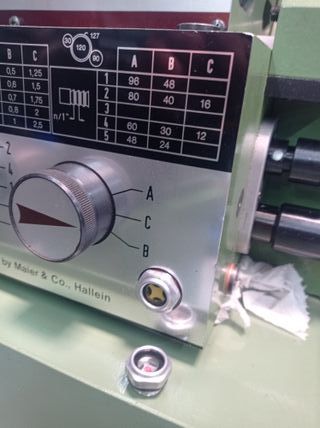 EMCO FB2 FRESADORA RECAMBIOS