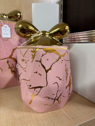 Biscottiera piccola in porcellana