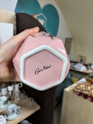 Biscottiera piccola in porcellana