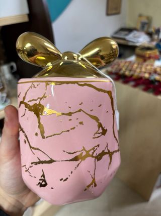 Biscottiera piccola in porcellana