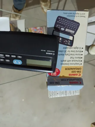 Agenda Electrónica Canon DM-320 Organizador
