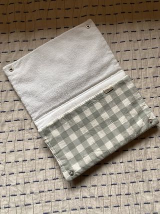 Cambiador Minicoton Vichy Musgo