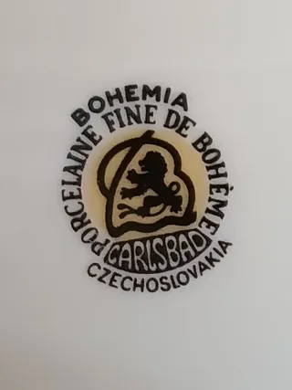 Servizio piatti porcellana vintage oro