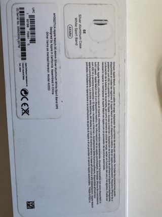 Apple Watch SE Plata