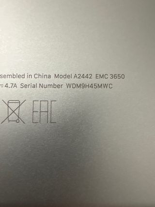 MacBook Pro 14 M1 Pro 2021 16GB RAM 1TB SSD