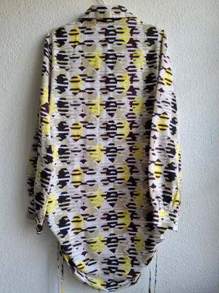 Vestido camisero estampado de Shein