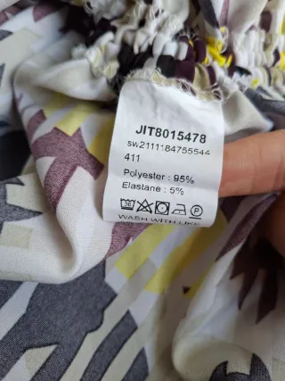 Vestido camisero estampado de Shein