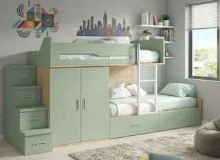 LITERA TIPO TREN JUVENIL AREA JOVEN.