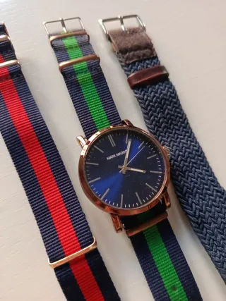 Reloj Mark Maddox hombre y dos correas