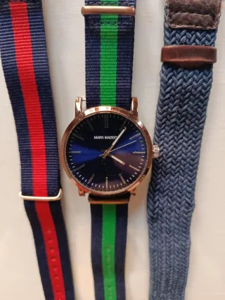 Reloj Mark Maddox hombre y dos correas