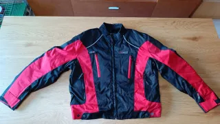 Chaqueta Moto con Protecciones. Talla L