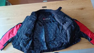 Chaqueta Moto con Protecciones. Talla L