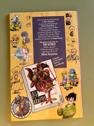 Cómoc Dragon Ball año 1992