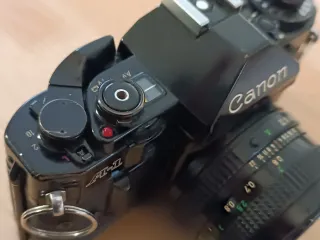 Cámara Canon A-1 FD 50mm 1:1.8