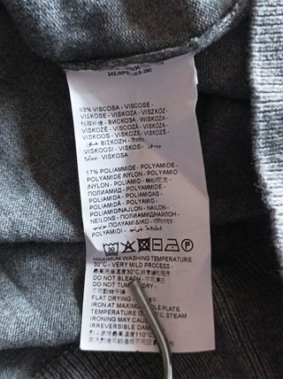 Maglione OVS Grigio Scollo a V Taglia XXL