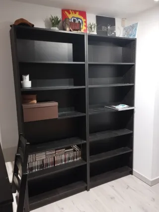 Estanterías Billy Ikea Negras