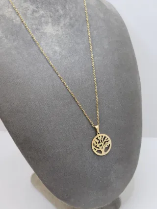 Collar Árbol de la Vida Acero Quirúrgico