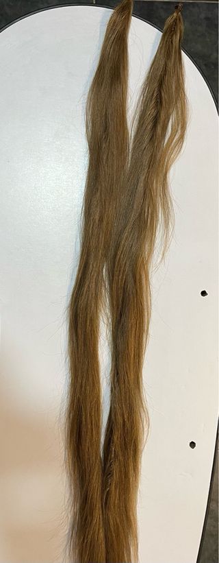 Extensiones de pelo natural.