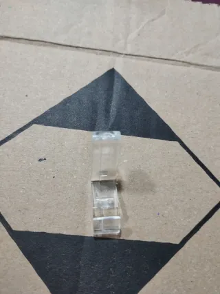 4 Clip para lámpara de techo transparente