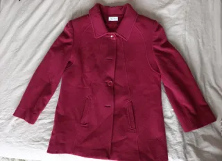 Abrigo Granate Talla 44