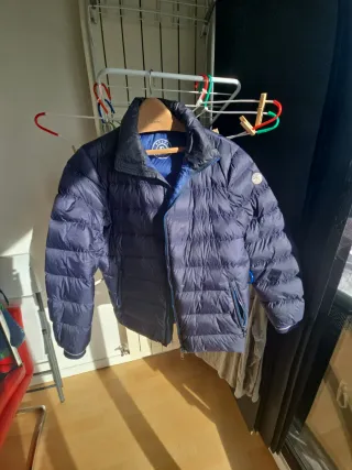 Chaqueta plumífero Reset azul Talla XL