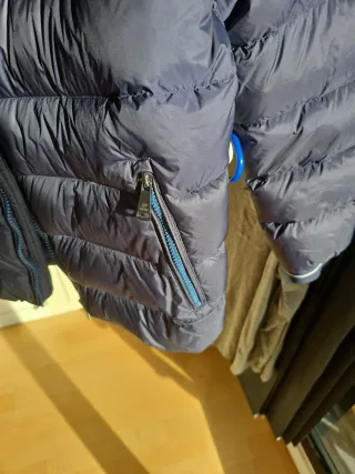 Chaqueta plumífero Reset azul Talla XL