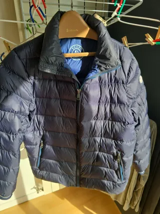 Chaqueta plumífero Reset azul Talla XL