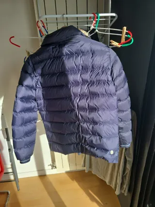 Chaqueta plumífero Reset azul Talla XL