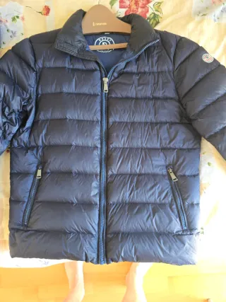 Chaqueta plumífero Reset azul Talla XL