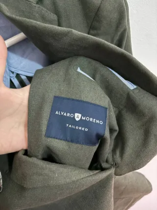 Blazer Alvaro Moreno Verde Oliva talla 46