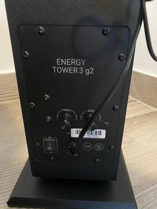 Altavoz Torre Energy Sistem Negro